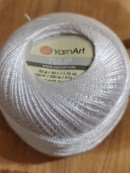 Příze háčkovací Tulip 50 g barva bílá