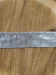 Stahovací stuha lámová šíře 25 mm vánoční barva stříbrná