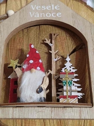 Dekorace k zavěšení Veselé Vánoce