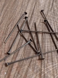 Ketlovací nýt 30 mm 25 ks barva staromosaz
