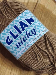 Pletací příze VSV Elian Nicky 50 g barva 5166 hnědá