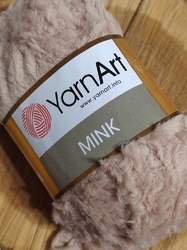 Pletací příze Mink 50 g barva 331 hnědá světlá