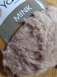 Pletací příze Mink 50 g barva 331 hnědá světlá