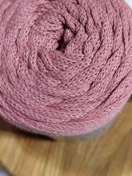 Pletací příze Macrame Cotton 250 g 792 starorůžová