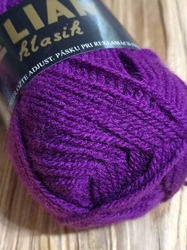 Pletací příze VSV Elian Klasik 50 g barva 4967 fialová tmavší
