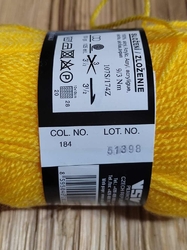 Pletací příze VSV Elian Klasik 50 g barva 184 žlutá