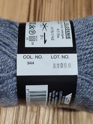 Pletací příze VSV Elian Klasik 50 g barva 944 šedá střední