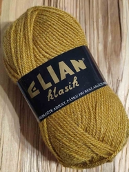 Pletací příze VSV Elian Klasik 50 g barva 3387 hnědo zelená