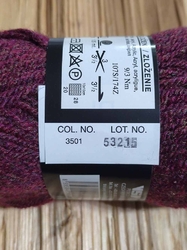 Pletací příze VSV Elian Klasik 50 g barva 3501 bordó tmavší