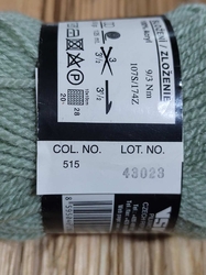 Pletací příze VSV Elian Klasik 50 g barva 515 zelená šalvěj