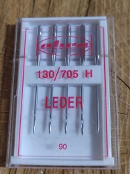 Strojové jehly Leder 90 Akra ČESKÝ VÝROBEK