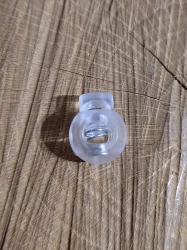 Brzdičky kulaté 15 x 19 mm barva čirá