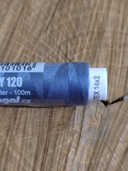 Polyesterové nitě Unipoly návin 100 m 854 modrošedá