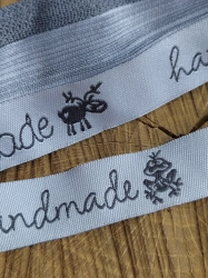 Vzorovka handmade šíře 16 mm bílá 