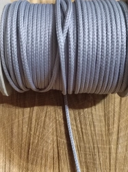 Oděvní šňůra PES Ø2 mm barva šedá