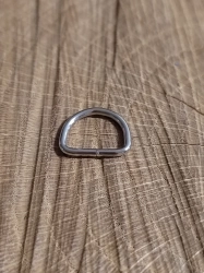 Polokroužek šíře 12 mm barva nikl