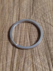 Kroužek na klíče Ø30 mm barva nikl