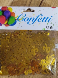  Konfety čísla 50 - na párty, narozeninové oslavy