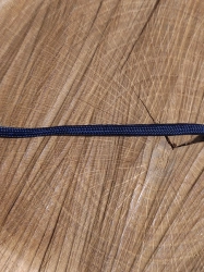 Padáková / oděvní šňůra Ø4 mm temně modrá