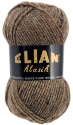 VSV Pletací příze Elian Klasik 3497 - hnědá