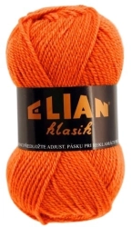 VSV Pletací příze Elian Klasik 5206 - oranžová antipilling