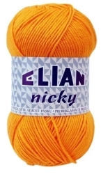 VSV Pletací příze Elian Nicky 1014 - oranžová