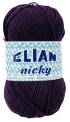 VSV Pletací příze Elian Nicky 1088 - fialová