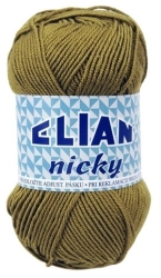 VSV Pletací příze Elian Nicky 1552 - zelená