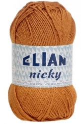 VSV Pletací příze Elian Nicky 2174 - hnědá