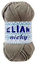 VSV Pletací příze Elian Nicky 4198 - šedá