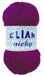 VSV Pletací příze Elian Nicky 4967 - fialová