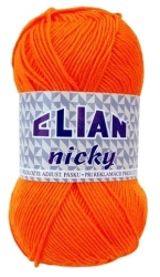 VSV Pletací příze Elian Nicky 5074 - oranžová