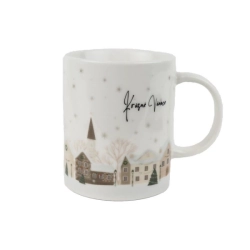 Vánoční porcelánový hrnek X8710