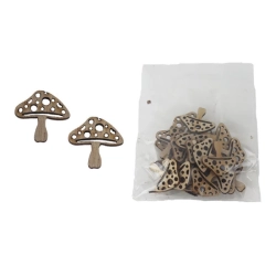 Dekorace houba 25 ks D8398