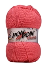 Pletací příze PONPON Classic 230 - růžová
