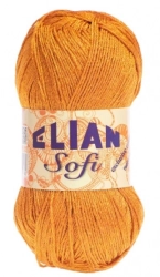 VSV Pletací příze Elian Sofi 4876 - žlutá