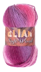 VSV Pletací příze Elian Soft Wool 836 - růžová