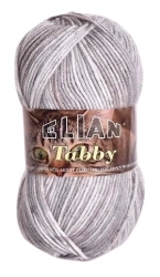 VSV Pletací příze Elian Tabby 31897 - šedá