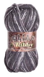 VSV Pletací příze Elian Tabby 31898 - šedá