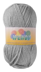 VSV Pletací příze Wendy 130 - šedá