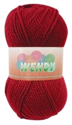 VSV Pletací příze Wendy 3252 - červená