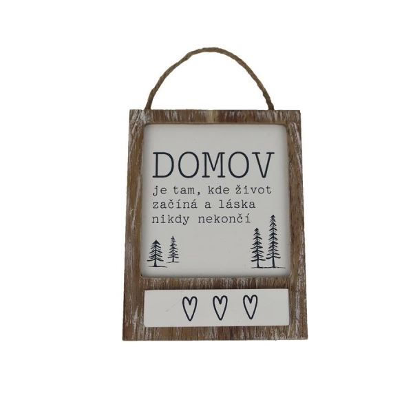 Dekorační cedulka D8249