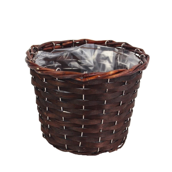 Obal s plastem hnědý P0510