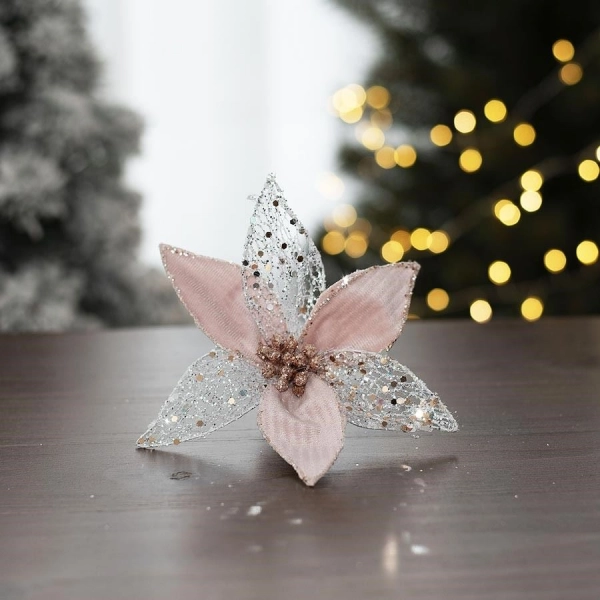 Dekororační květ 15cm X3306/2