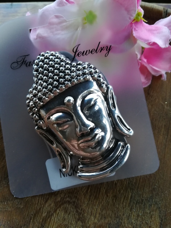 Velká magnetická brož Buddha