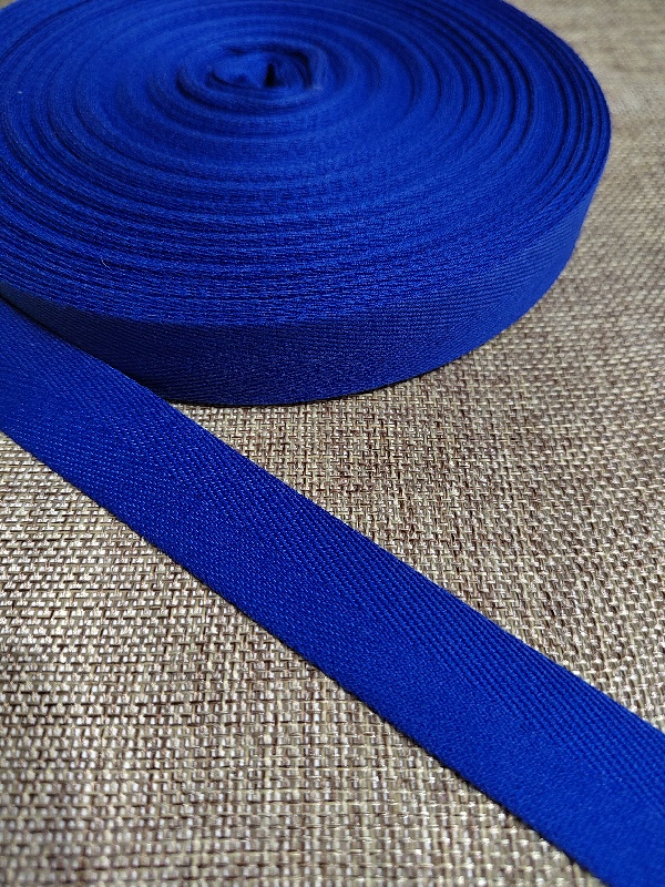 Keprovka - tkaloun šíře 20 mm modrá