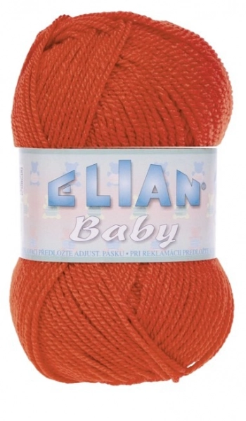 VSV Pletací příze Elian Baby 03411 - oranžová