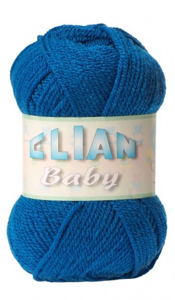 VSV Pletací příze Elian Baby 10346 - modrá