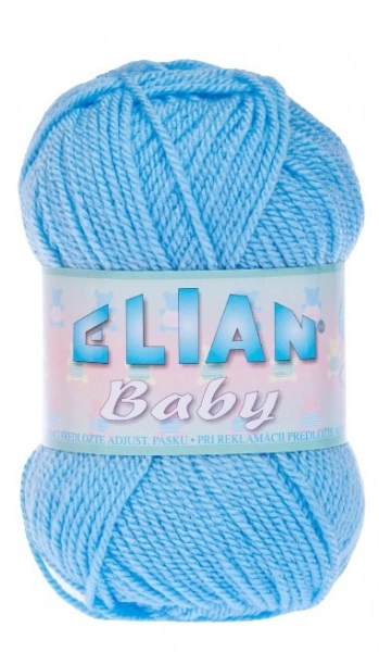 VSV Pletací příze Elian Baby 6723 - modrá
