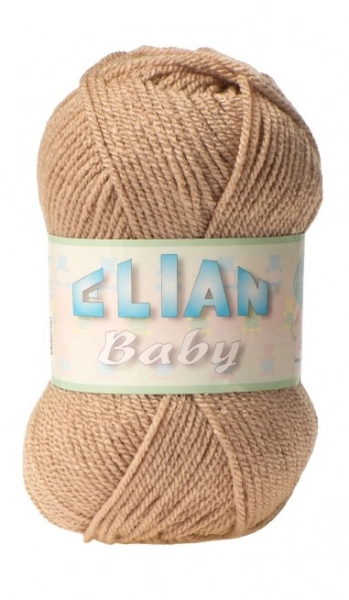 VSV Pletací příze Elian Baby 6792 - hnědá